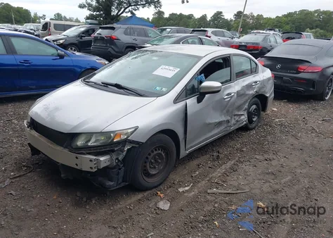 2014 Honda Civic Lx from USA, damaged, VIN 19XFB2F50EE266538